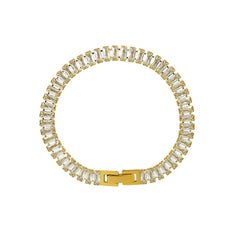 Clear Cubic Zirconia Tennis Bracelet