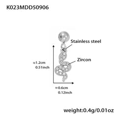 18K Gold-Plated Cubic Zirconia Charms and Chain Designs