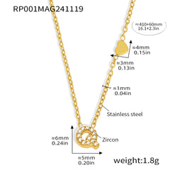 Cubic Zirconia Initial Jewelry Collection