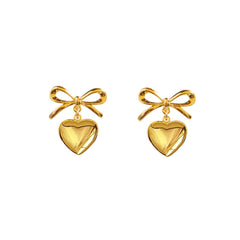 Nadine Bow Stud Earrings