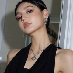 Marielle Vintage-Inspired Floral Stud Earrings