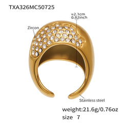 Cubic Zirconia Sphere Necklace, Earrings & Ring