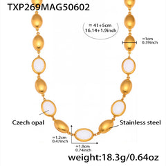 Color Oval Opal Jewelry
