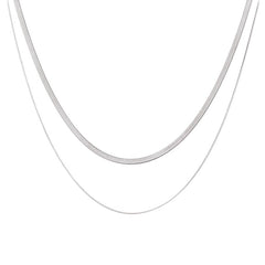 Nadine Snake Layered Necklace