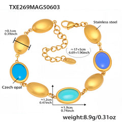 Color Oval Opal Jewelry