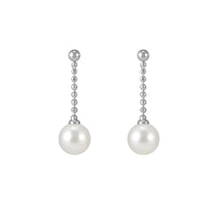 Nicolette Vintage-Inspired Pearl Tassel Drop Earrings