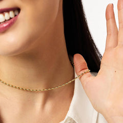 Nicolette Modern Choker Necklace