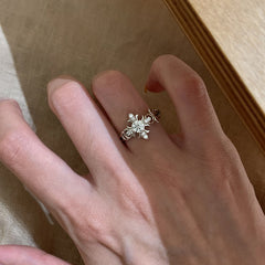 Nadine Cross Adjustable Ring