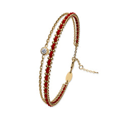 Daphne Modern Cord Bracelet