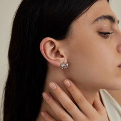 Daphne Modern Stud Earrings No. 092987