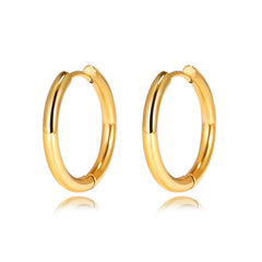 Nicolette Vintage-Inspired Huggie Earrings