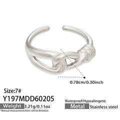 Geometric Openwork Ring