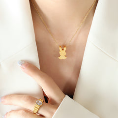 Rabbit Pendant Necklace
