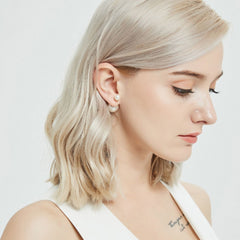Nicolette Vintage-Inspired Pearl Stud Earrings No. 024635
