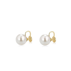 Daphne Vintage-Inspired Pearl Stud Earrings No. 358907