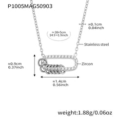 Cubic Zirconia Sunburst and Round Pendant Necklaces