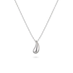 Marielle Minimalist Teardrop Pendant Necklace