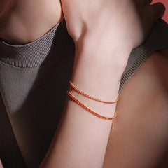 Nicolette Textured Cord Bracelet