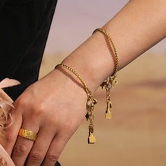 Rope Charm Bracelet or Pendant