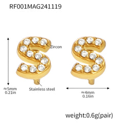 Cubic Zirconia Initial Jewelry Collection