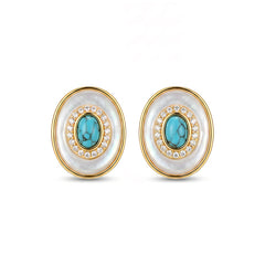 Marielle Vintage-Inspired Turquoise Layered Necklace