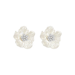 Camille Vintage-Inspired Camellia Stud Earrings