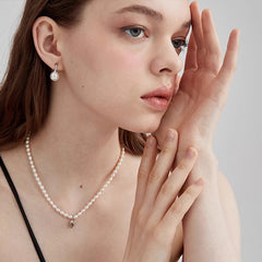 Camille Vintage-Inspired Pearl Stud Earrings No. 801851