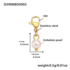 Pearl-Look Charm Necklace, Bracelet or Separate Pendant Pack