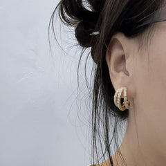 Daphne Vintage-Inspired Hoop Earrings No. 556027