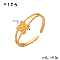 Geometric Open Statement Ring Collection