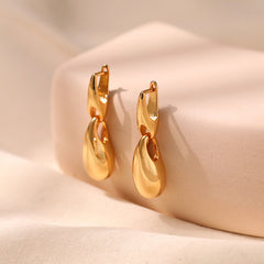 Nadine Teardrop Stud Earrings