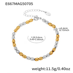 18K Gold-Plated Charm Bracelet and Pendant Designs