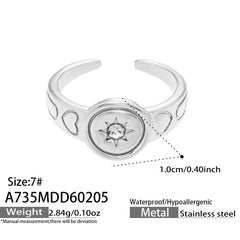 Geometric Openwork Ring