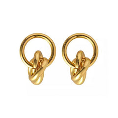 Marielle Geometric Hoop Earrings