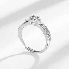 Lumière Charm Ring on a clean background