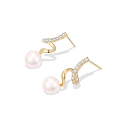 Marielle Vintage-Inspired Pearl Drop Earrings