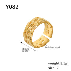 Textured Open Ring Designs