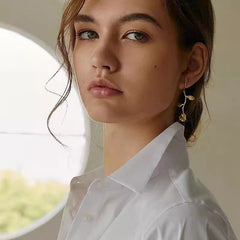 Camille Vintage-Inspired Floral Stud Earrings No. 948091