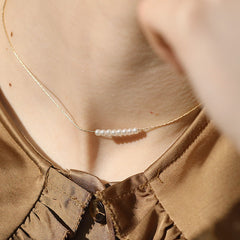Marielle Vintage-Inspired Pearl Choker Necklace