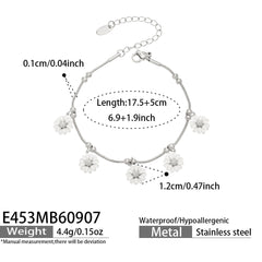 Daisy or Cubic Zirconia Accent Bracelet