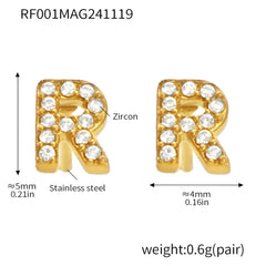 Cubic Zirconia Initial Jewelry Collection