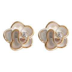Marielle Camellia Stud Earrings