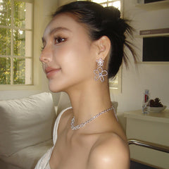 Nicolette Vintage-Inspired Floral Stud Earrings No. 119675