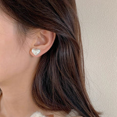 Daphne Vintage-Inspired Pearl Bow Stud Earrings