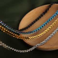 Polished Link Necklace or Bracelet Collection