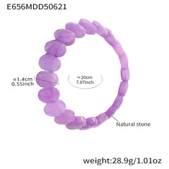 Natural Stone Stretch Bracelet