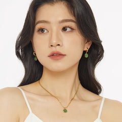 Nicolette Vintage-Inspired Pendant Necklace