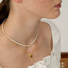 Nicolette Pearl Choker Necklace No. 006715