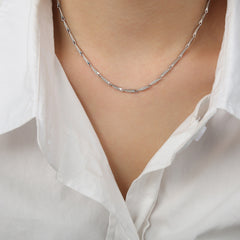 Textured Geometric Necklace Collection