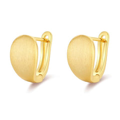 Nicolette Vintage-Inspired Teardrop Huggie Earrings